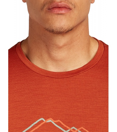 Тениска Icebreaker Merino 150 Tech Lite LS T-Shirt Rainer Ridge M's