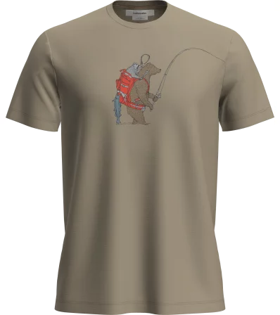 Icebreaker Merino 150 Tech Lite SS Tee Bear Catch M's