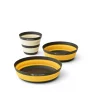 Sea To Summit Frontier Ultralight Collapsible Dinnerware Set - 3 Piece