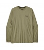 Bluse Patagonia Long-Sleeved P-6 Logo Responsibili-Tee M's